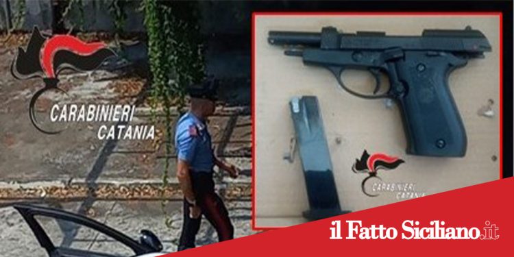 Catania. Passeggiava con pistola modificata e pronta a sparare