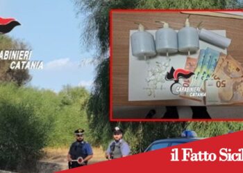 Prov.Catania. In auto aveva droga e 4 candelotti esplosivi: denunciato  43enne