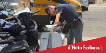 Catania. Si  presenta all’obbligo di firma con una vespa rubata:denunciato