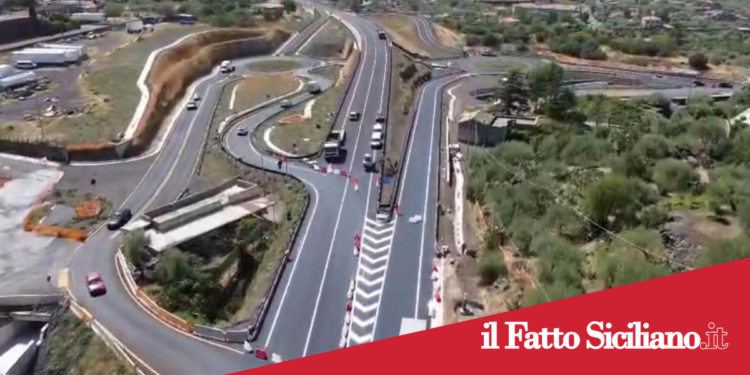 Adrano .Inaugurata la nuova SS 284: variante da 66 milioni di euro che taglia curve e tempi di percorrenza