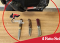 Prov.Catania.Sorpreso con 4 coltelli a serramanico:denunciato 67enne