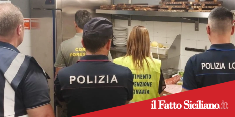 Catania. Agenzia di ristorazione con prodotti non tracciati e lavoro a nero
